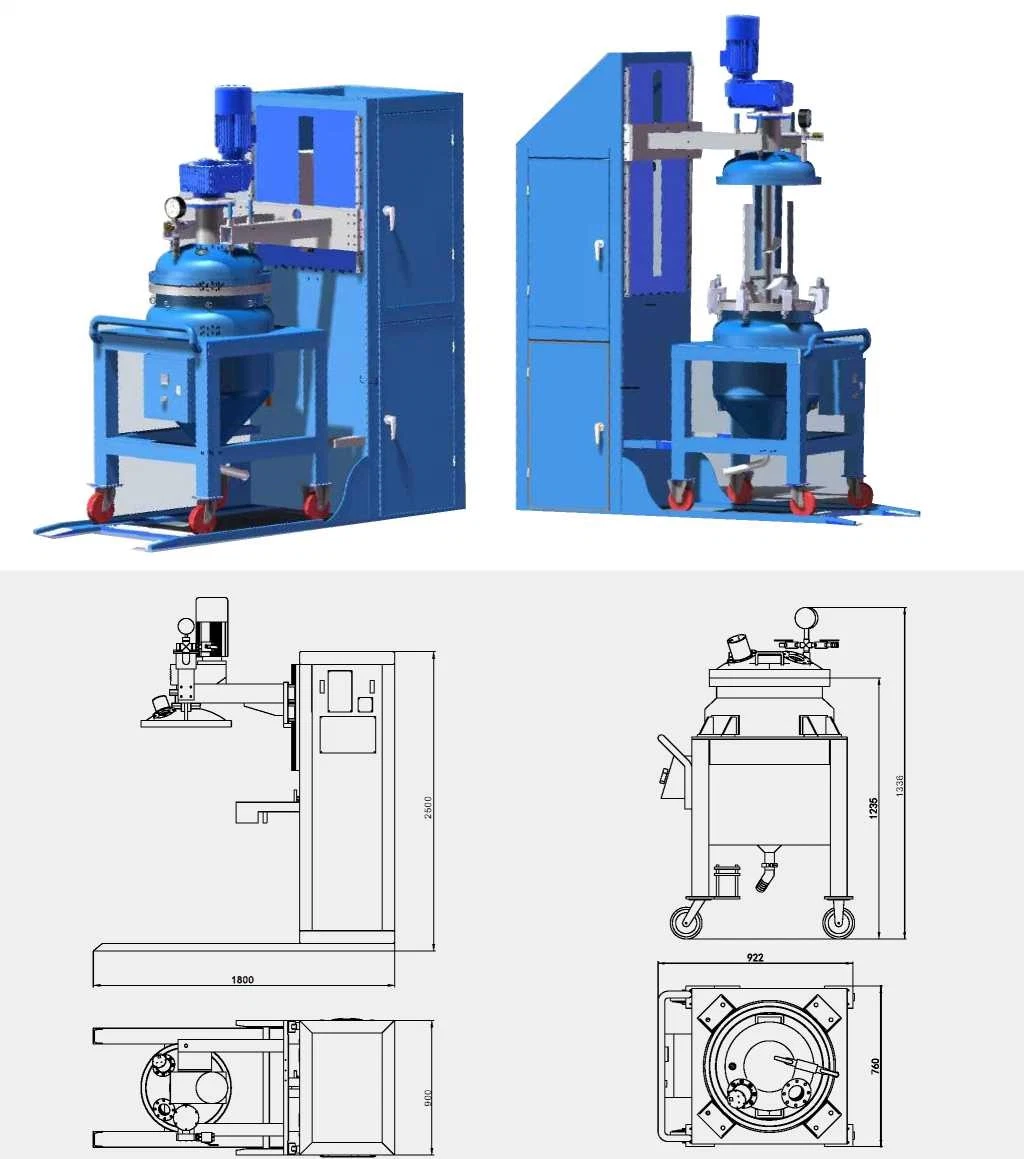 5300KG-9200KG エポキシ樹脂機 250X1650mm クランププレート ストローク 状態良好 1