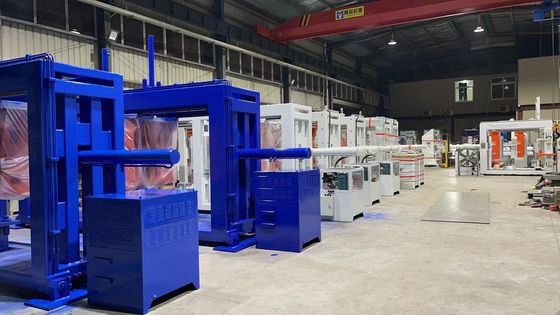機械とAPGモールを用いたAPGプロセスは,電気ブッシングの製造に